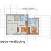 Plattegrond 8-pers. chalet Domaine 03